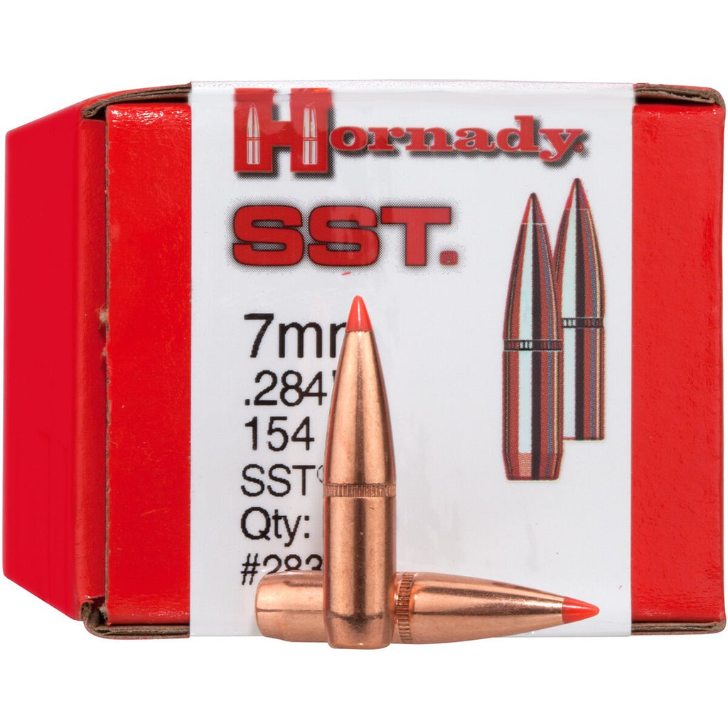 Hornady Bullets .284 10.0g/154grs. SST (Caliber .284 (7 mm)) — Pack of 100 pcs