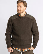 Pinewood Round neck sweater Lapland Rough (Moss Green)