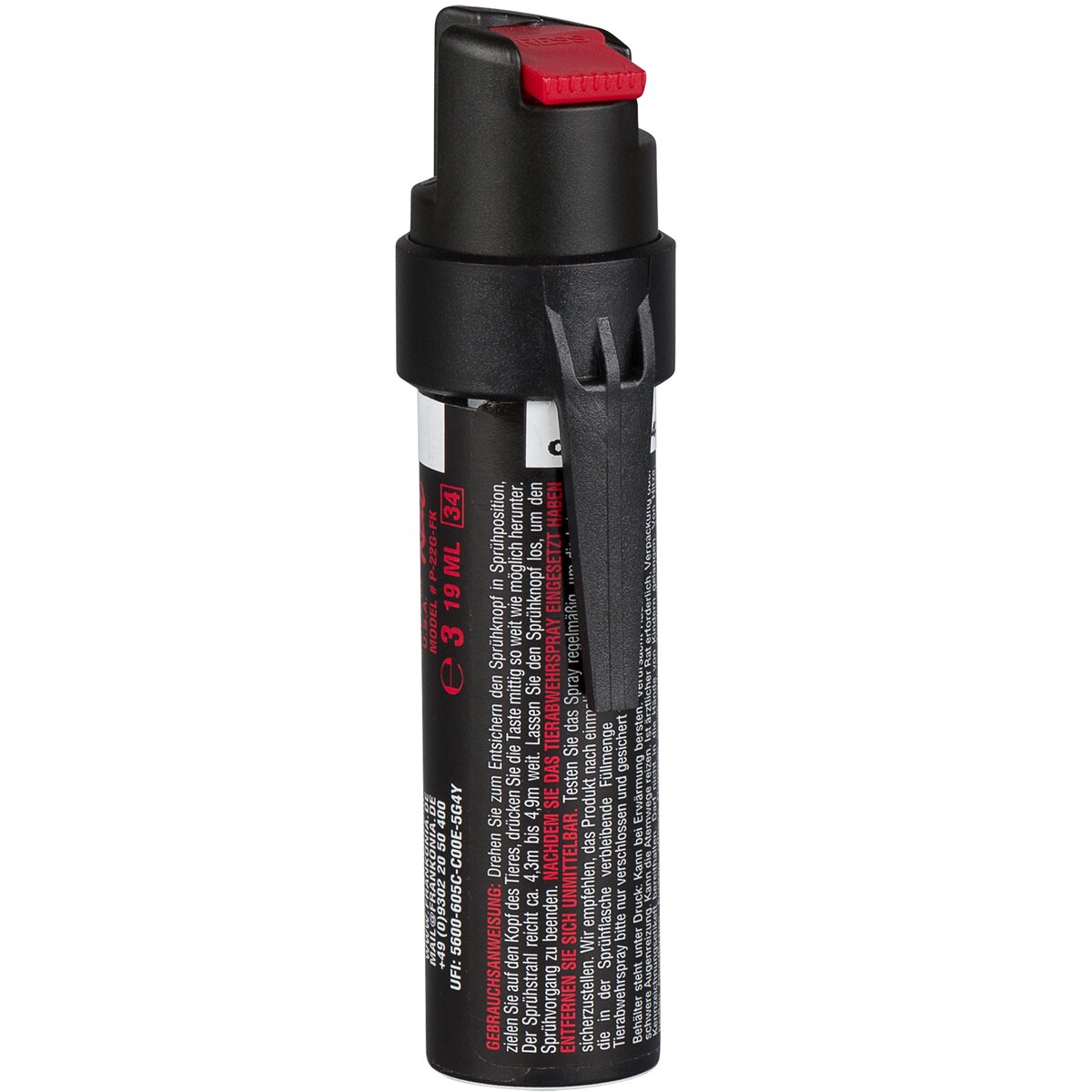 Sabre Red Defense Spray Gel with Clip 0,019 l