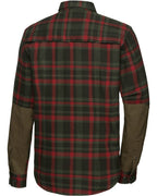 Parforce Spreewald hunting shirt (Olive/red checkered)