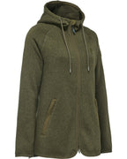 Parforce Women's knitted fleece jacket Visby 2.0 (Olive)