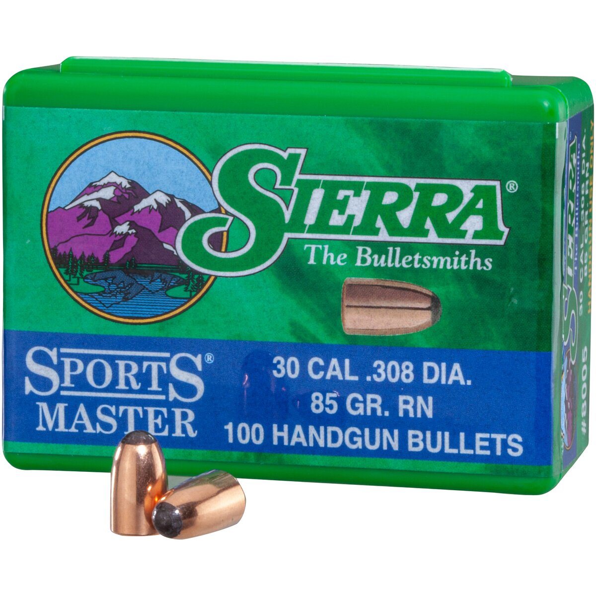 Sierra Bullets .308 5.5g/85grs. Tlm Rd (Caliber .308 (7.62 mm))