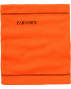 Parforce Pack of 2 fleece tube scarves (Olive/signal orange)