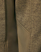 Wald & Forst Knitted fleece jacket larch (Olive)