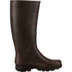 Parforce Rubber boots with zip and neoprene lining (Brown)