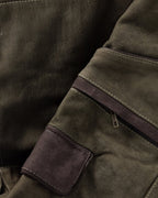 Parforce Prestige Full Bull leather trousers (Olive/brown)