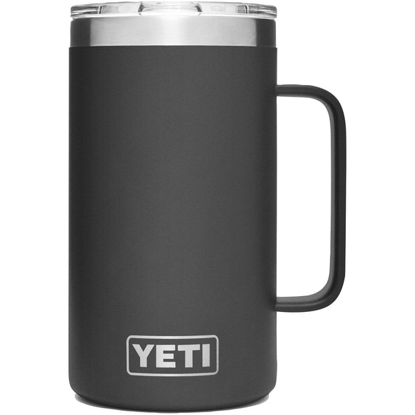 YETI Rambler vakuuma izolētā krūze, 709 ml (melna)
