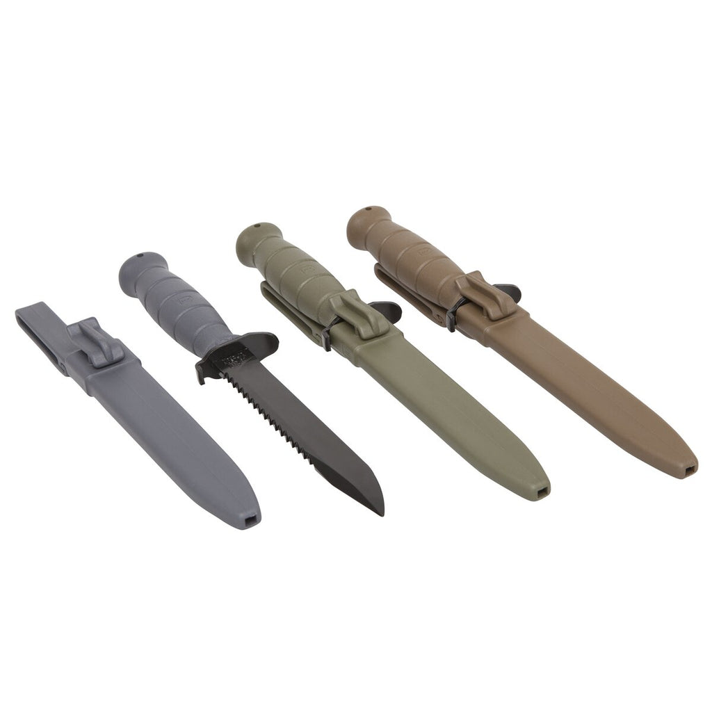 Glock FM81 field knife with saw (battlefield green)