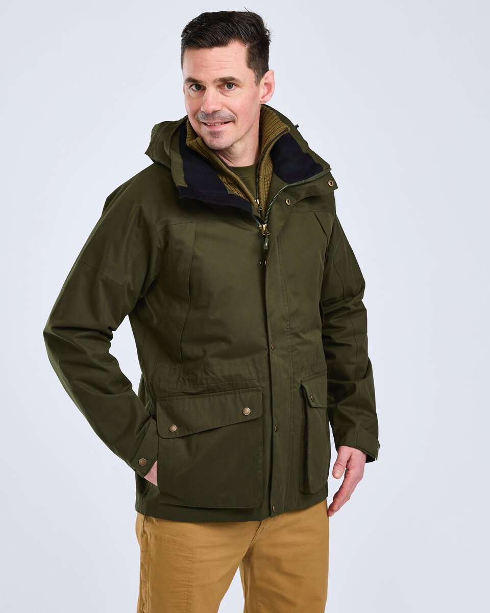 Pinewood Nydala Classic 2L jacket (Moss Green)