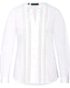 Reitmayer Blouse with lace (White)