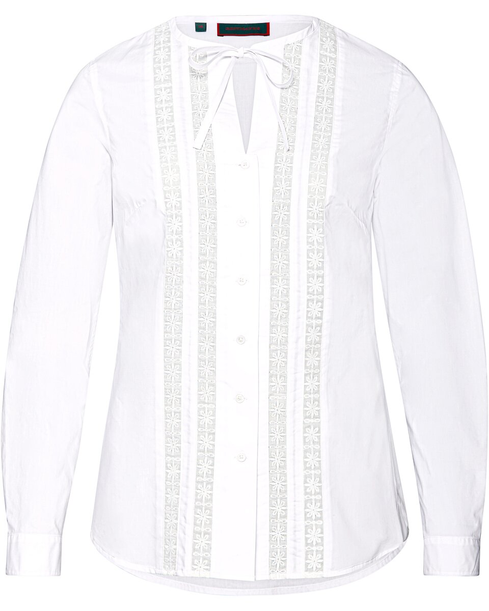 Reitmayer Blouse with lace (White)