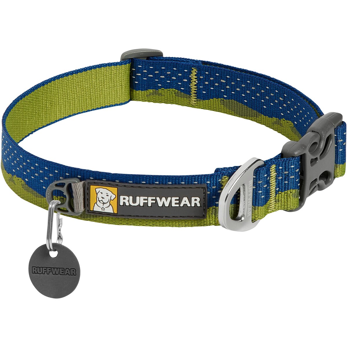 Ruffwear Collar Crag™ Reflective (Neck circumference 28-36 cm - Green Hills)