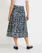 Highmoor Linen skirt (Marine)