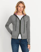 Reitmayer Cardigan with hood (Grey/Green)