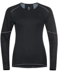 Odlo Women's long-sleeved undershirt Active X-Warm (Black)
