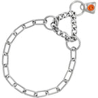 Sprenger Necklace with tension limiter – long links (Silver - 30cm)