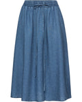 Reitmayer Linen skirt with drawstring (Blue)