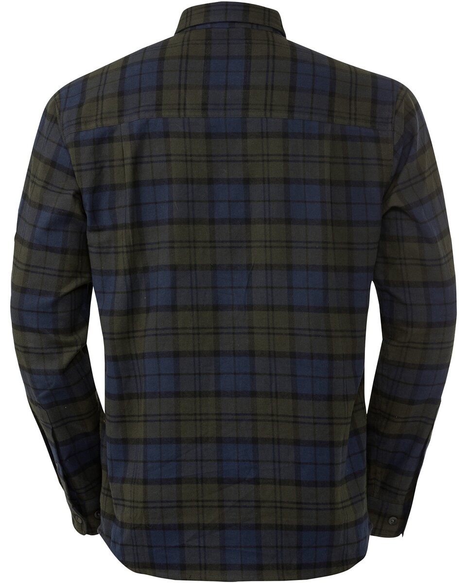 Merkel Gear Shirt Everyday Shirt (Olive/blue checkered)