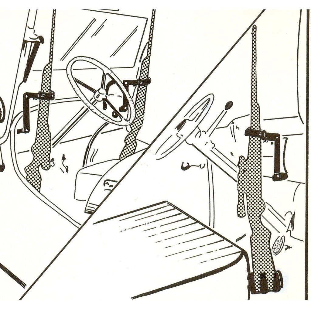 Knobloch Rifle holder for off-road vehicles