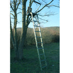 Berger & Schröter Aluminum seat ladder – foldable