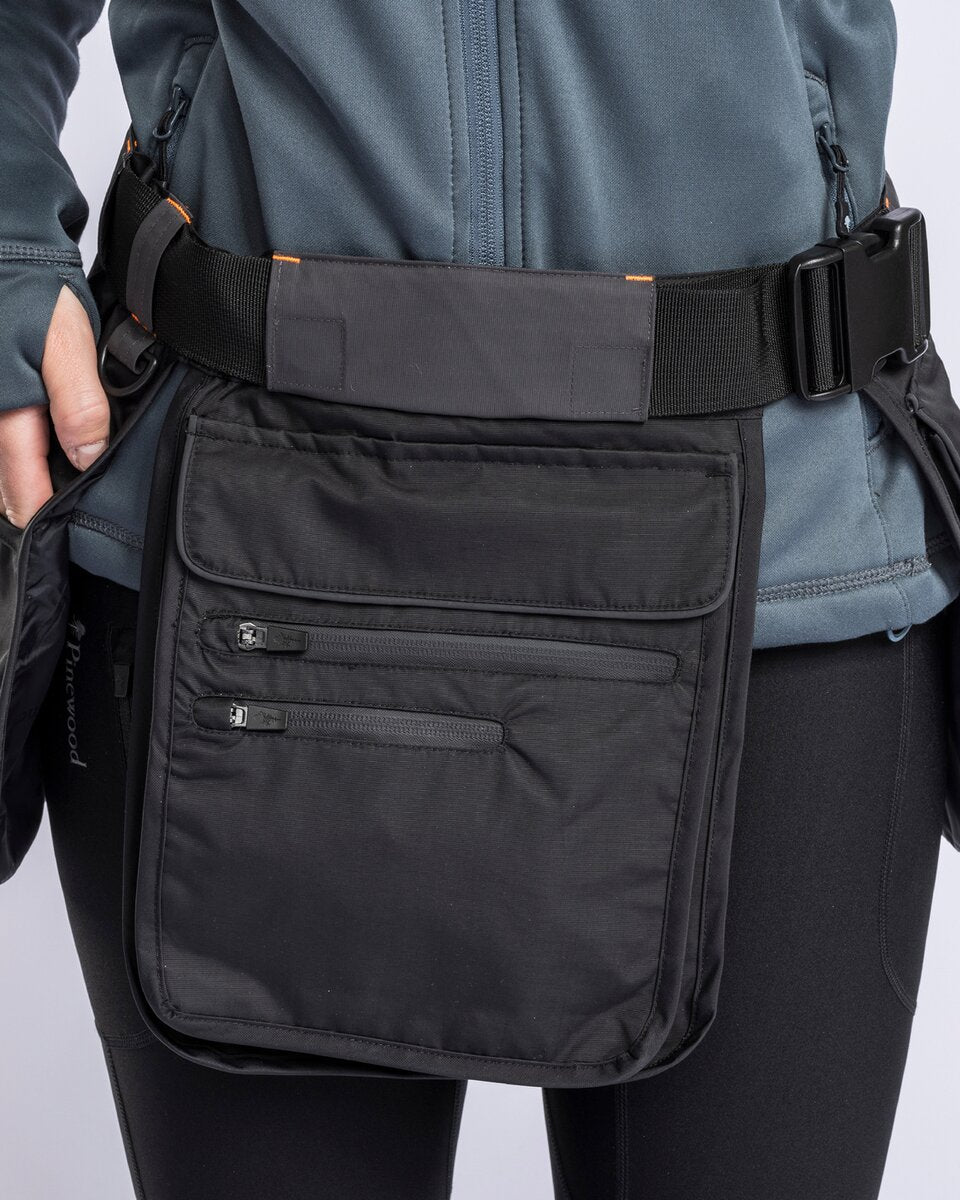 Pinewood Dog Sports Utility Belt Bag (Black/Dark Anthracite)