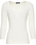 Highmoor Rib knit shirt (White)