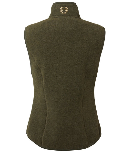 Chevalier women's fleece vest Brodie (Autumn Green)