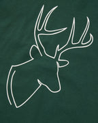 Reitmayer T-shirt with deer print (Fir green)