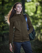 Parforce Women's knitted fleece jacket Visby (Olive)