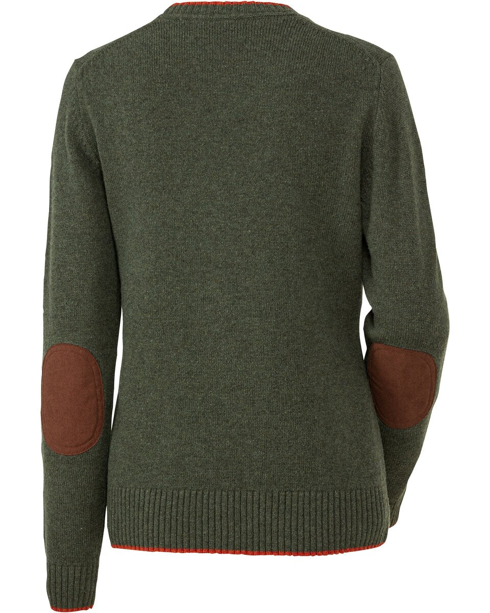 Parforce Women's sweater with a pheasant motif (Olive)