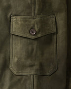 Parforce Buffalo leather trousers (Olive)