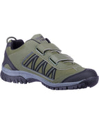 Wald & Forst Easy-on Velcro low shoe (Olive/Black)
