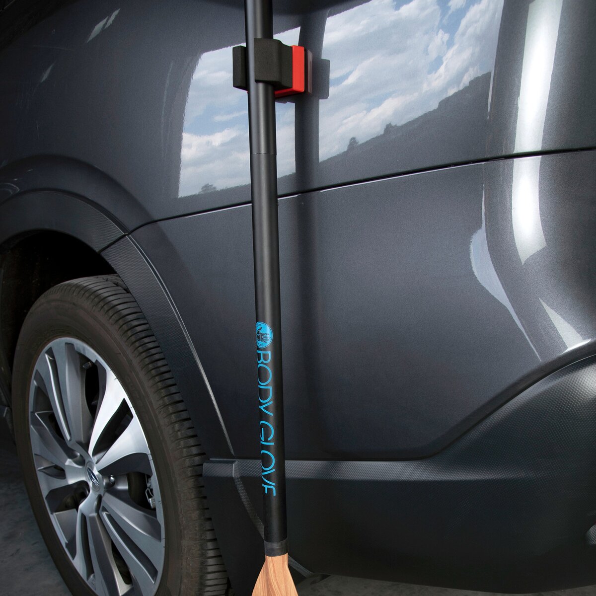 Allen Gun holder for 1 long gun (Black/Orange)