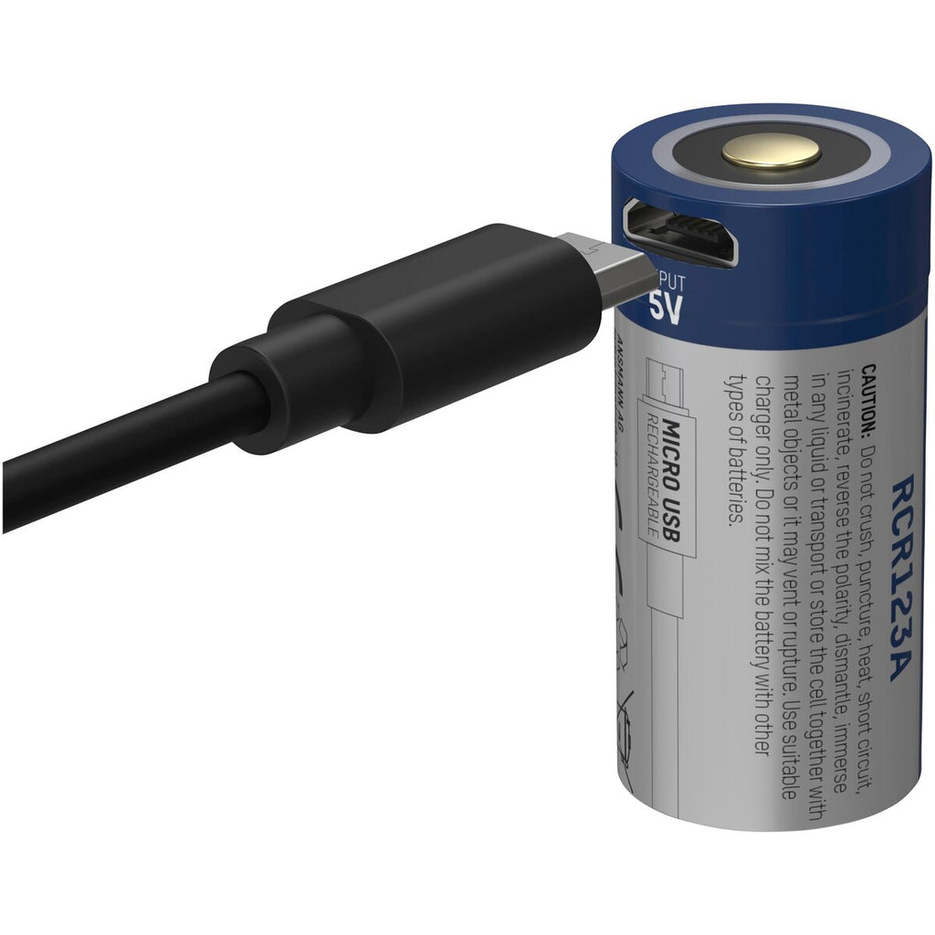 Ansmann Battery Li-Ion 16340 850 mAh micro USB