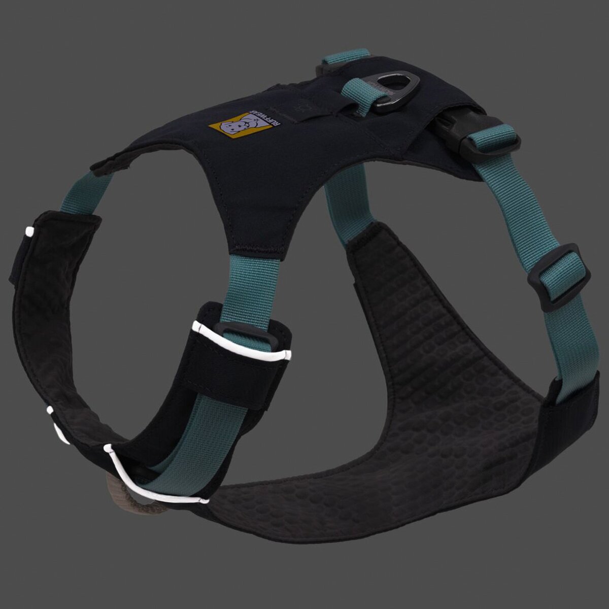 Ruffwear Hi & Light™ Harness dog harness (Size M (chest 69-81 cm) – Basalt Gray)