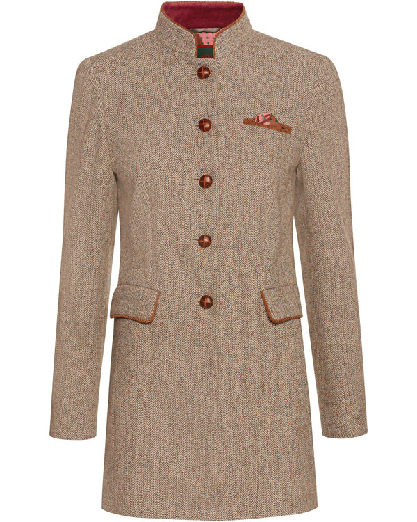 Reitmayer Herringbone frock coat (Brown beige)