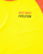 Parforce Women's functional long sleeve Hatz-Watz Evolution (HiVis Orange/HiVis Yellow)