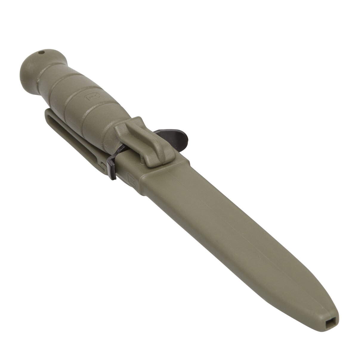 Glock FM81 field knife with saw (battlefield green)
