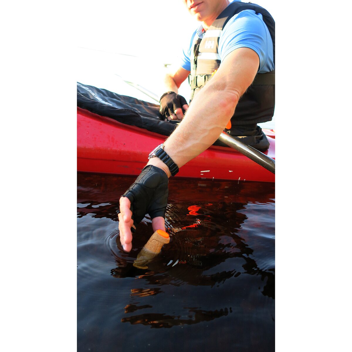 Morakniv Knife Floating Knife SRT His-Vis Orange