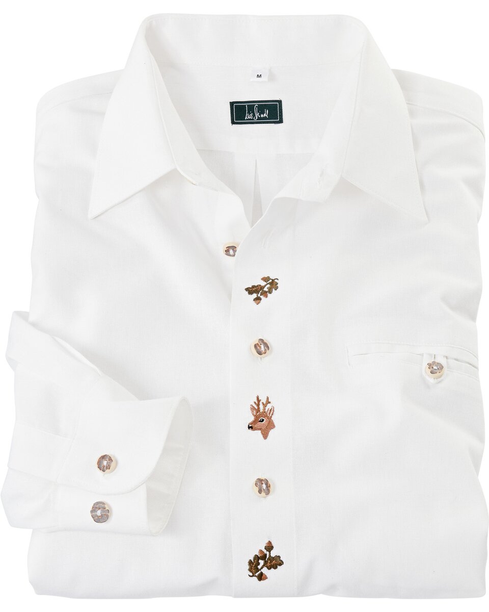 Luis Steindl Traditional shirt (White)