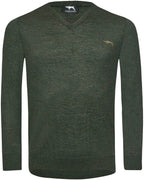 Jagdhund V-Sweater Lanzenbach (Olive)