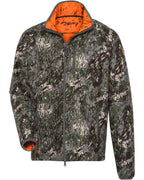 Parforce Reversible fleece jacket greenSphere® Signal (Olive/signal orange)