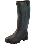 Parforce Neo-2 rubber boots with zipper and neoprene lining (Olive/brown)