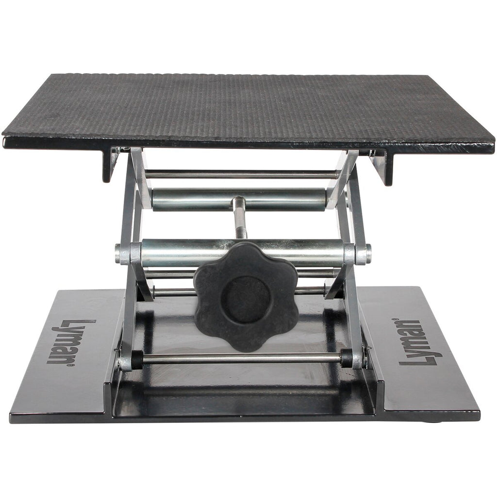 Lyman Rifle rest table, height adjustable