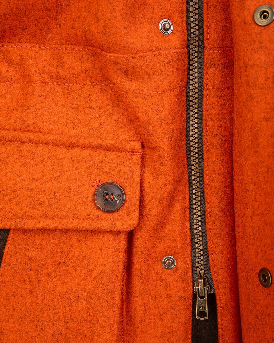 Rascher Signal loden jacket Prestige (Orange)
