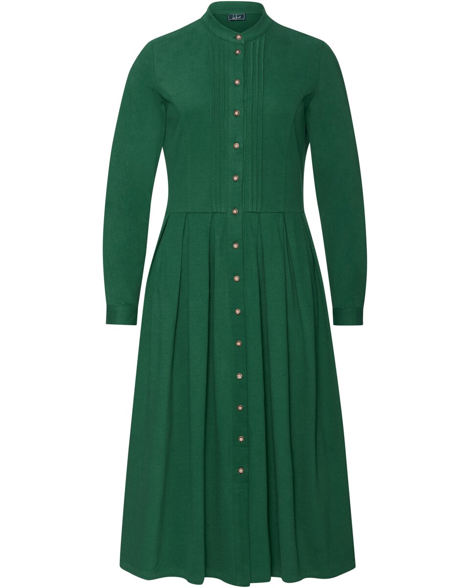 Luis Steindl Jersey dress with piping (Green)