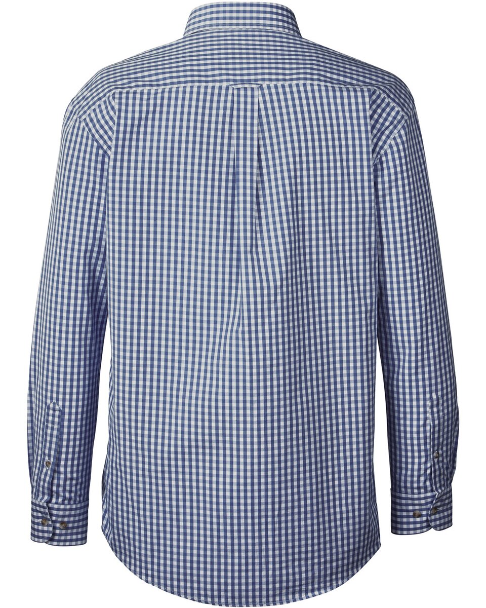 Luis Steindl Gingham shirt (Blue/white.)