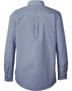 Luis Steindl Gingham shirt (Blue/white.)