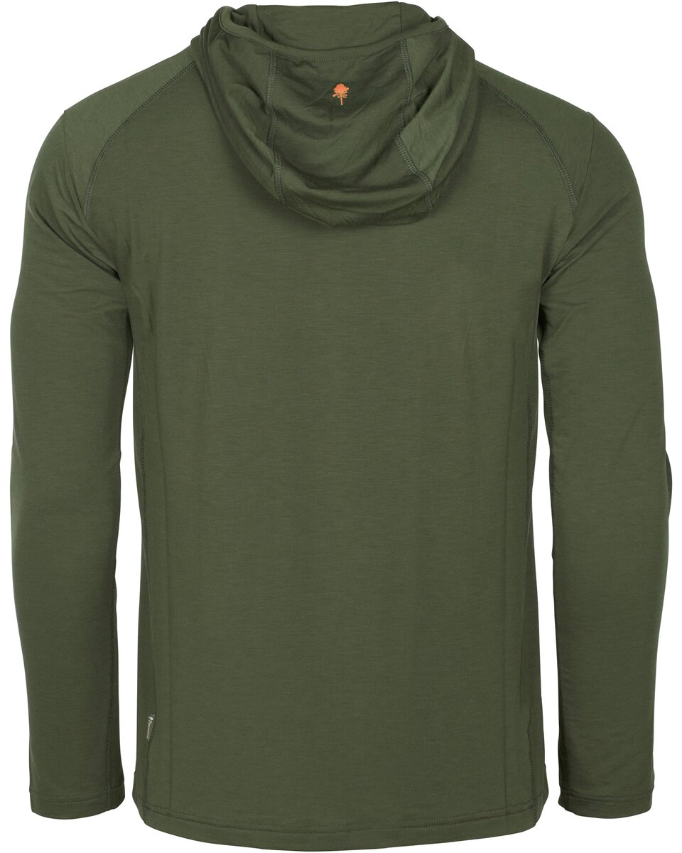Pinewood Hoodie InsectSafe Function (Mossgreen)