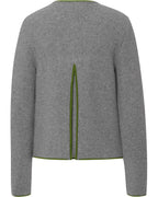 Reitmayer Cardigan with back pleat (Gray)